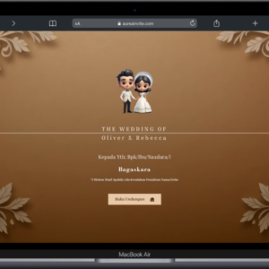 Undangan Digital Pernikahan Murah | Desain Bronzelle